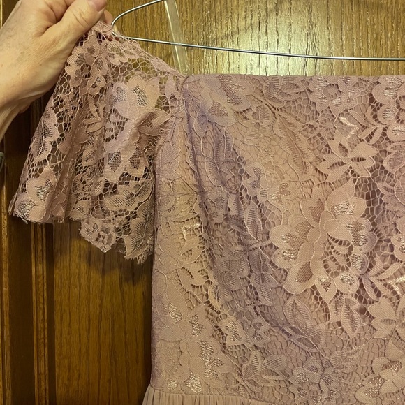 JJ’s House Dusty Rose Long dress - Size 2 - Picture 4 of 5